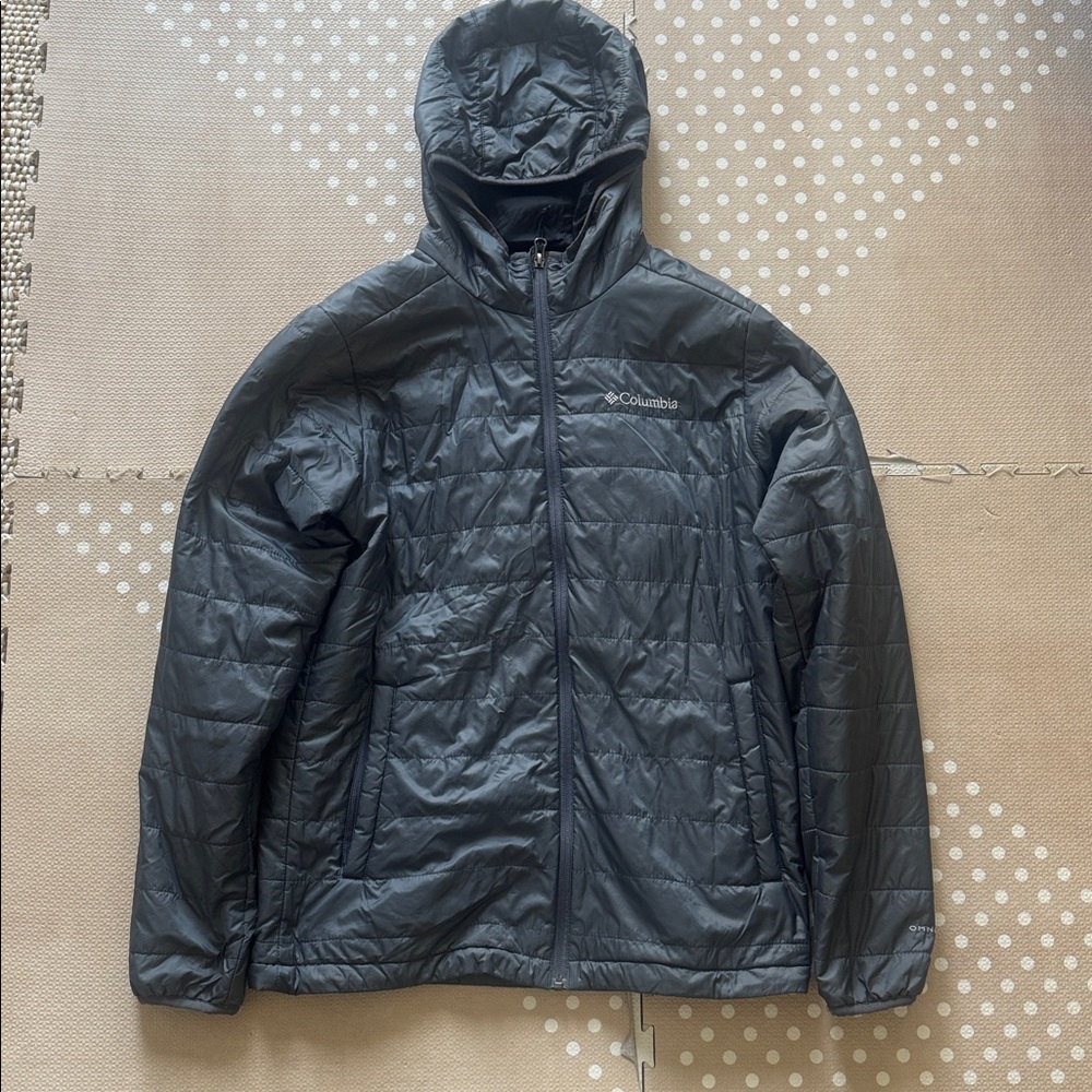 Columbia Men's Charcoal Puffer Jacket